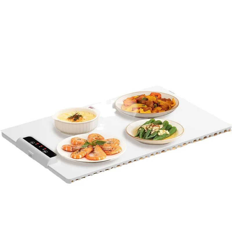 Smart  Warming Tray Silicone Fast Heating for Parties Family Gatherings